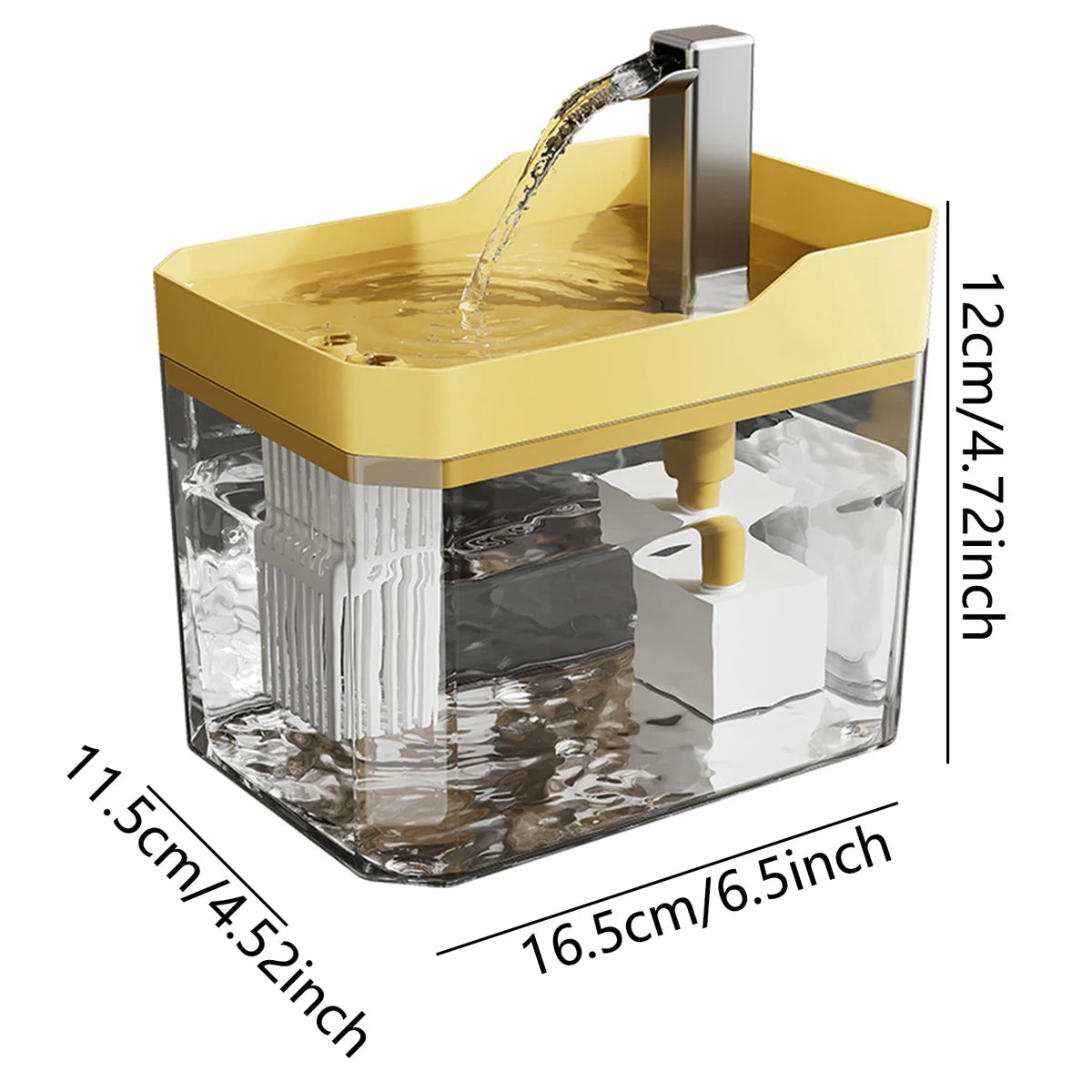 Fuente de Agua Automática con Filtro para Mascotas